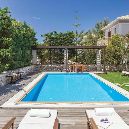 Agia Marina Sleeps 4 With Pool Air Con And Wifi Lefkáda